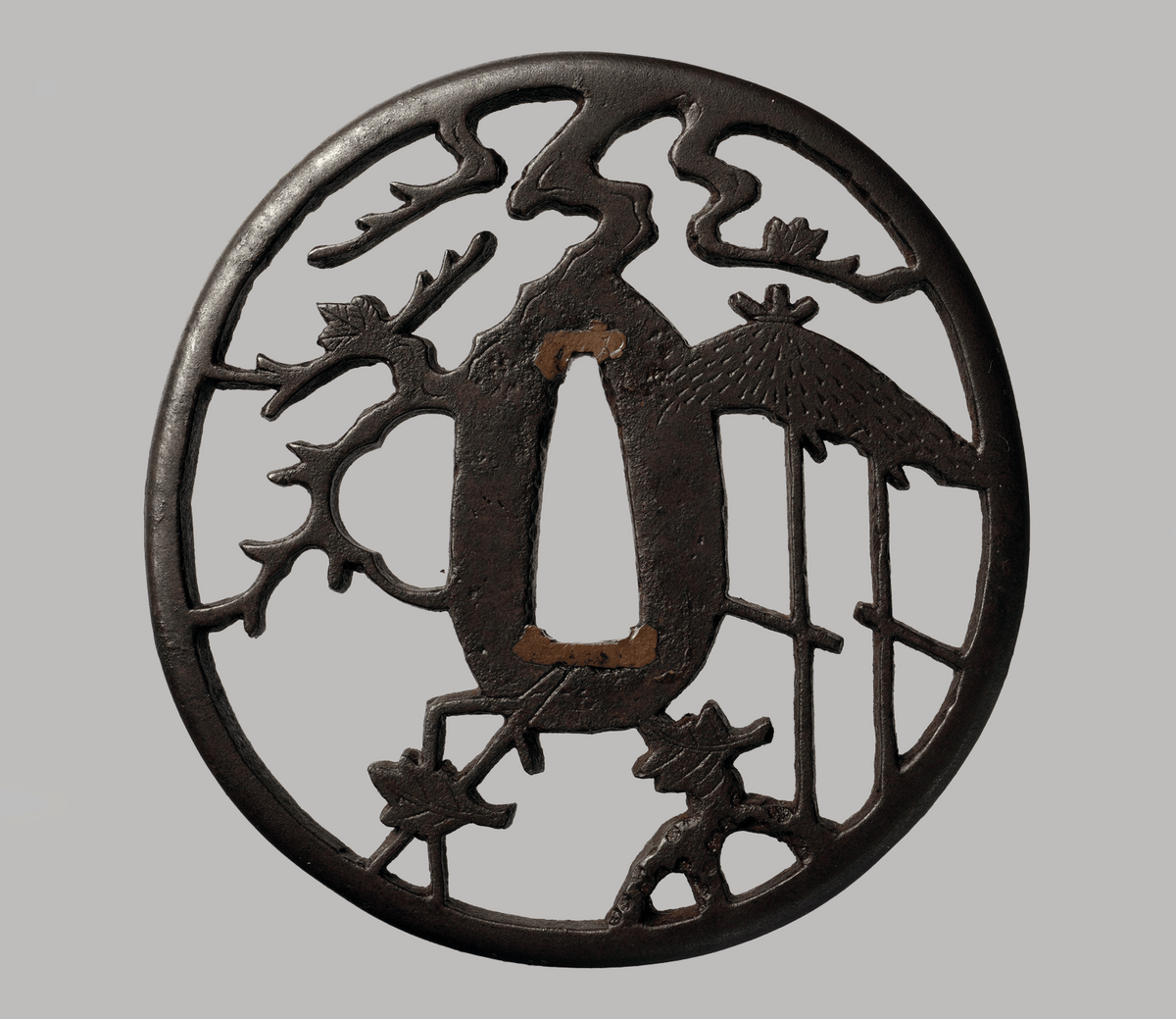 - Tsuba - Nishigaki Shiguretei — NTHK + Box+ cushion