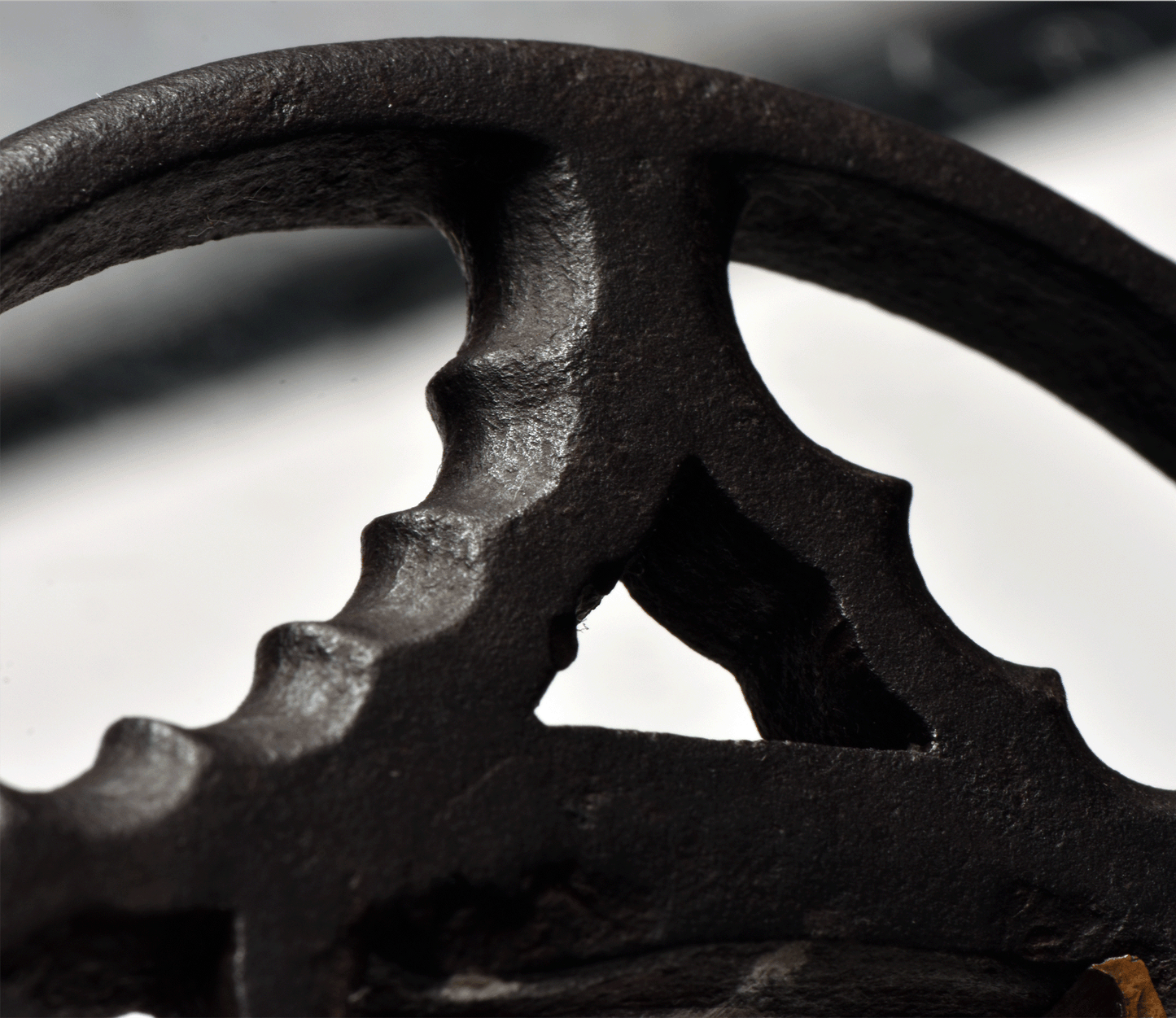 - Tsuba - Akasaka Spindle - NBTHK Hozon to Akasaka