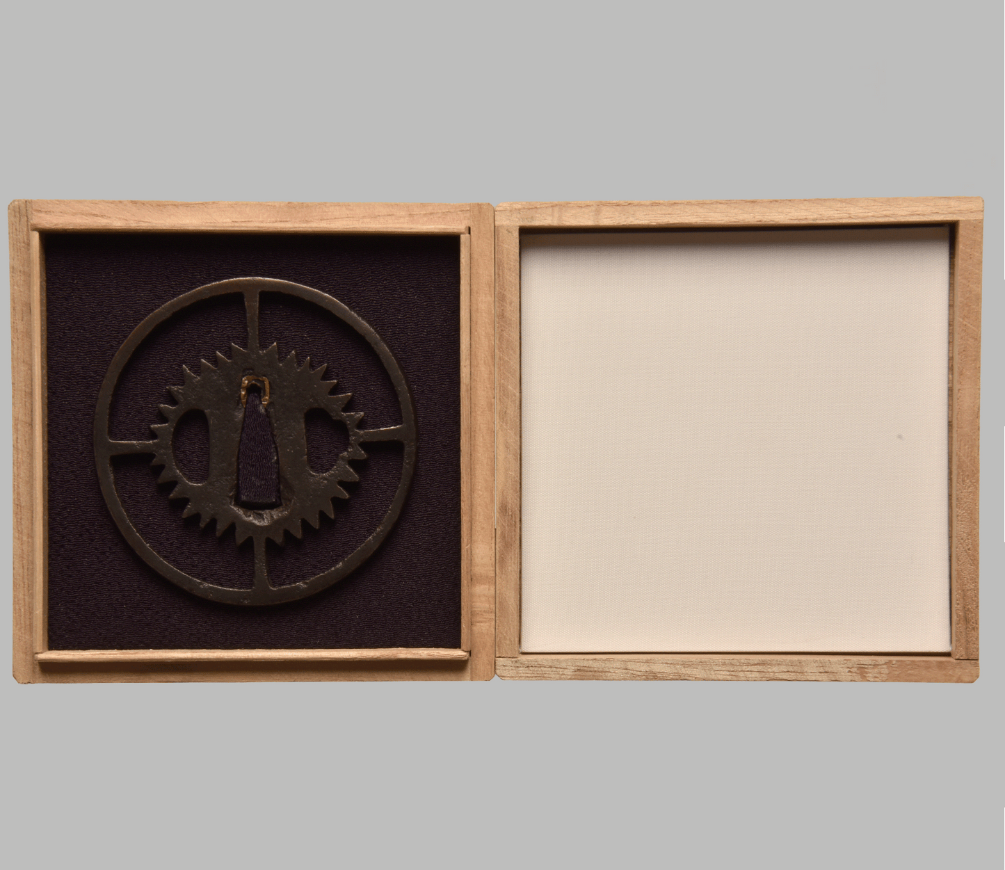 Tsuba - Owari - early clockwork device.