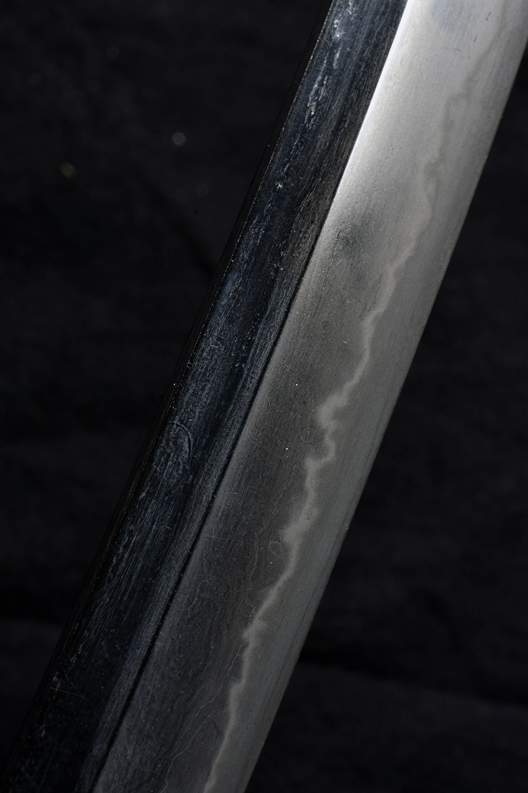 Katana Kaga - probably Fujishima Kiyomitsu (初二清光) - mumei(無銘) - Muromachi period