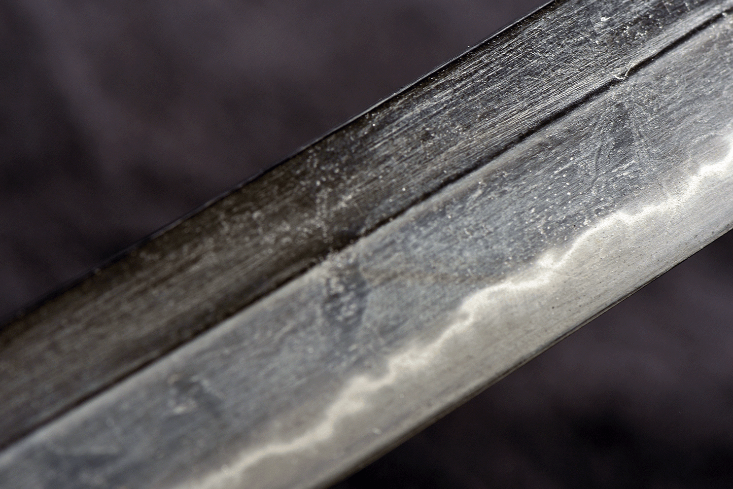 Katana Kaga - probably Fujishima Kiyomitsu (初二清光) - mumei(無銘) - Muromachi period