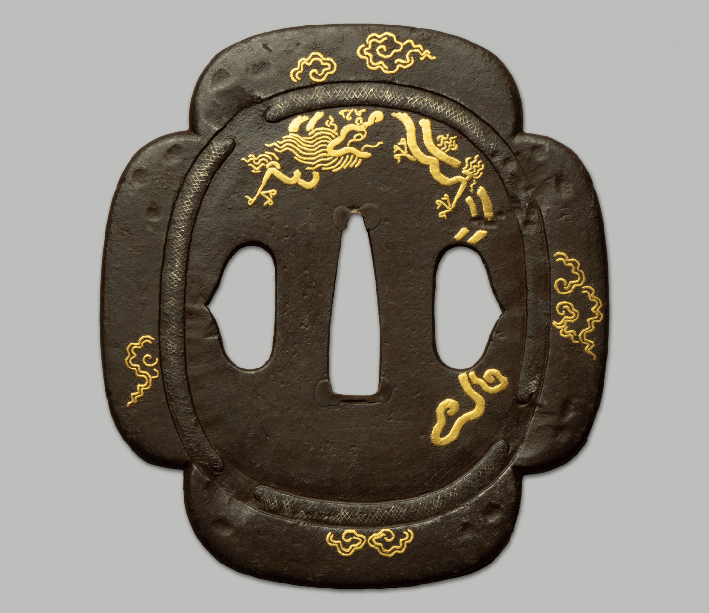 - Tsuba - Edo Higo Kumagai - NBTHK Tokubetsu Kicho Token 江戸肥後 熊谷義之一派