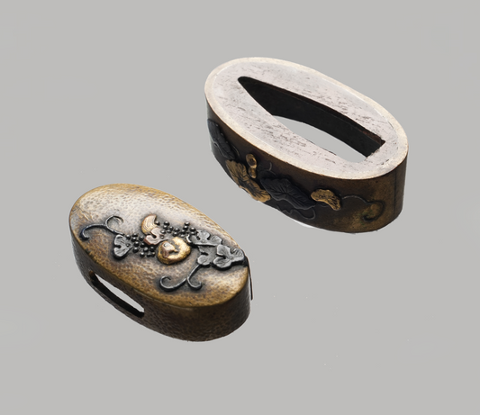 Tsuba - EDO (höchstwahrscheinlich Yasuchika) „Fuchi Kashira 1“