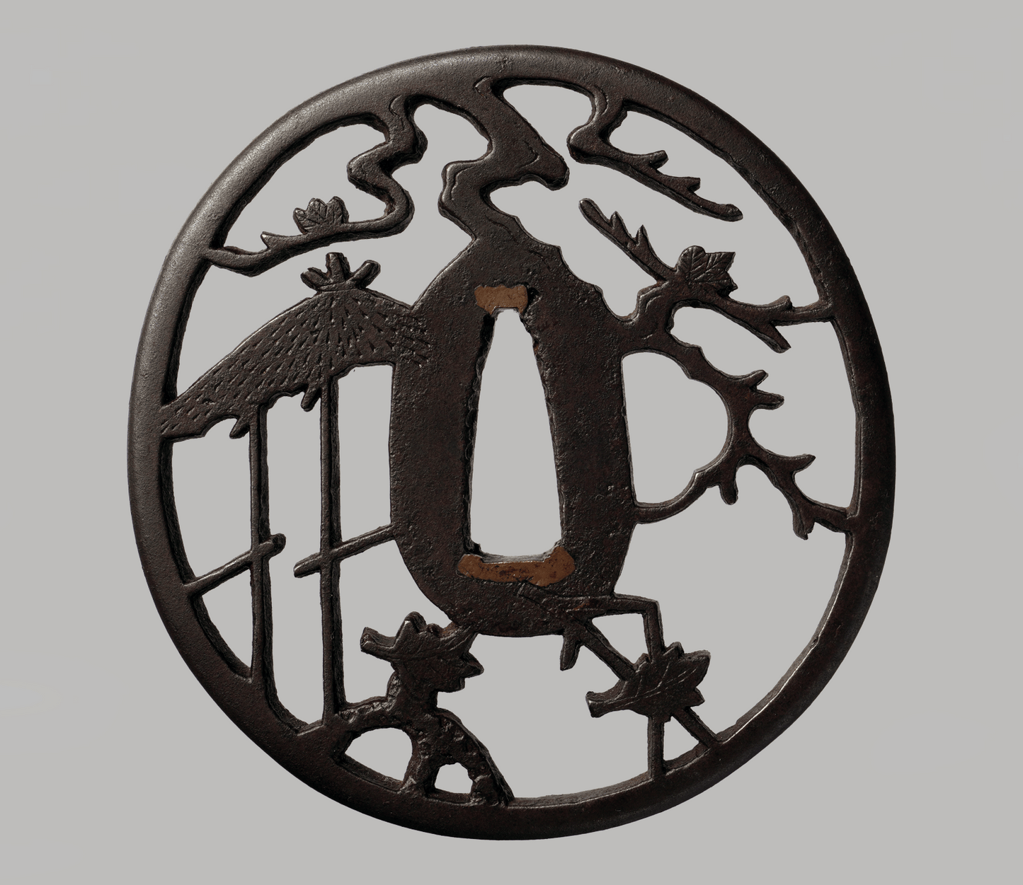 - Tsuba - Nishigaki Shiguretei — NTHK + Box+ cushion