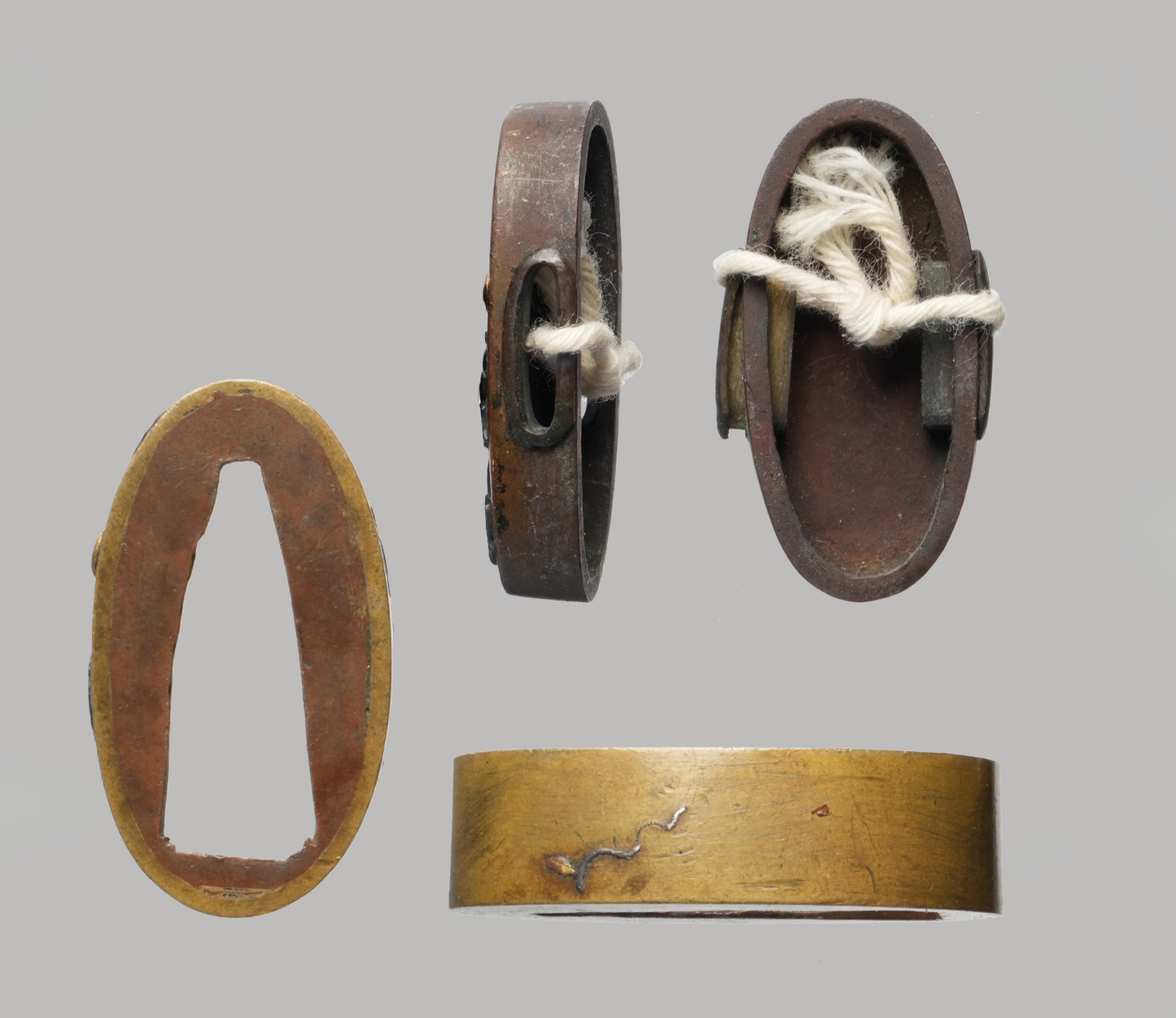 Tsuba - EDO (höchstwahrscheinlich Yasuchika) „Fuchi Kashira 2“