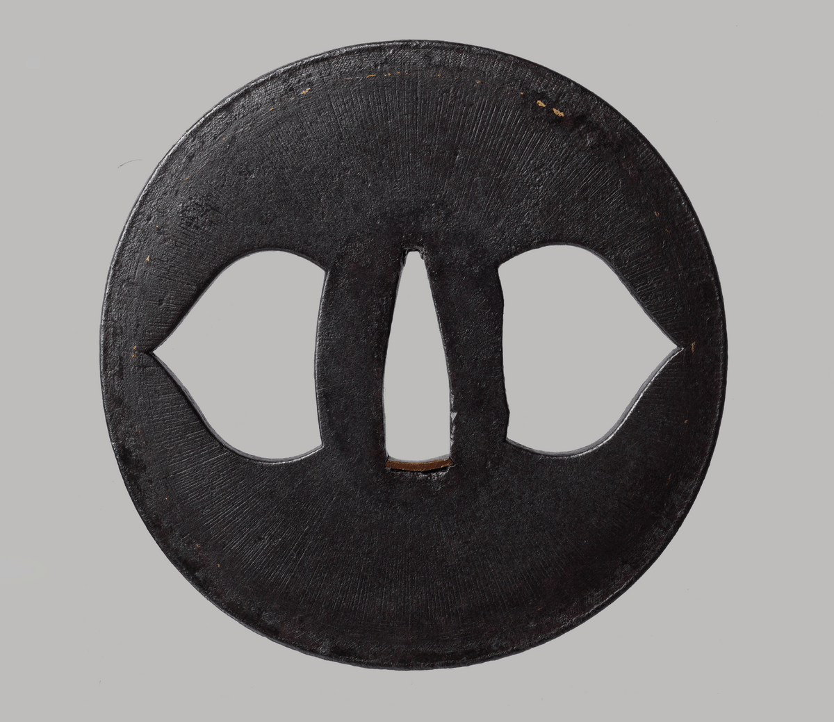 Tsuba - Signed Tsuba with Rays of Amida Buddha