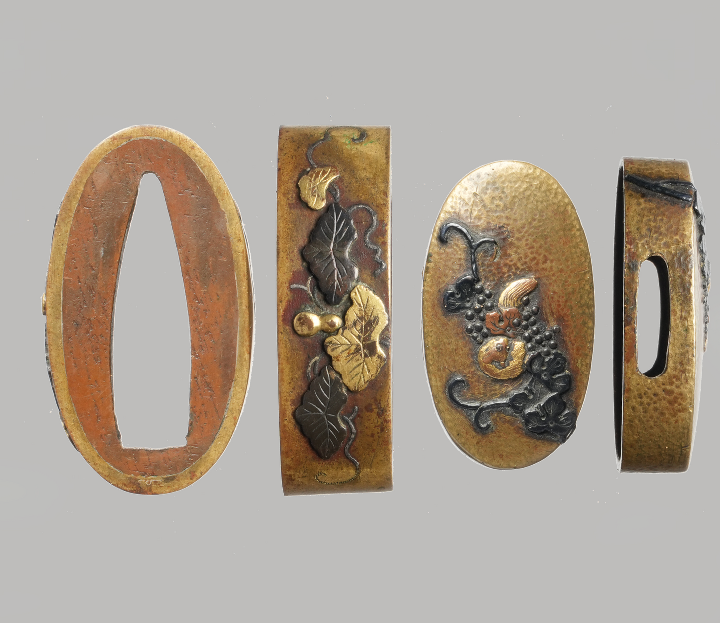 Tsuba - EDO (höchstwahrscheinlich Yasuchika) „Fuchi Kashira 1“