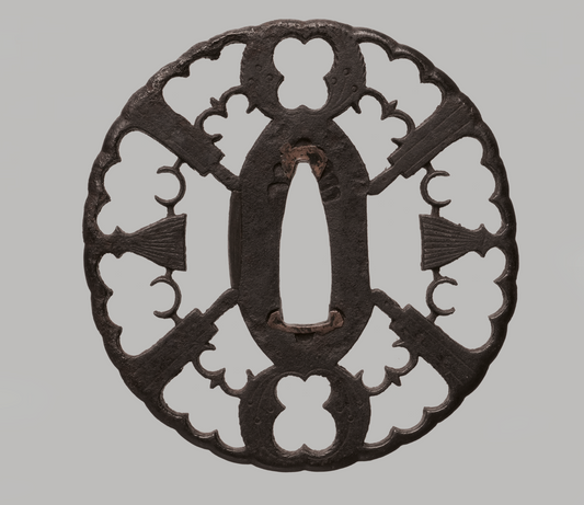 - Tsuba - Akasaka - den Tadashige