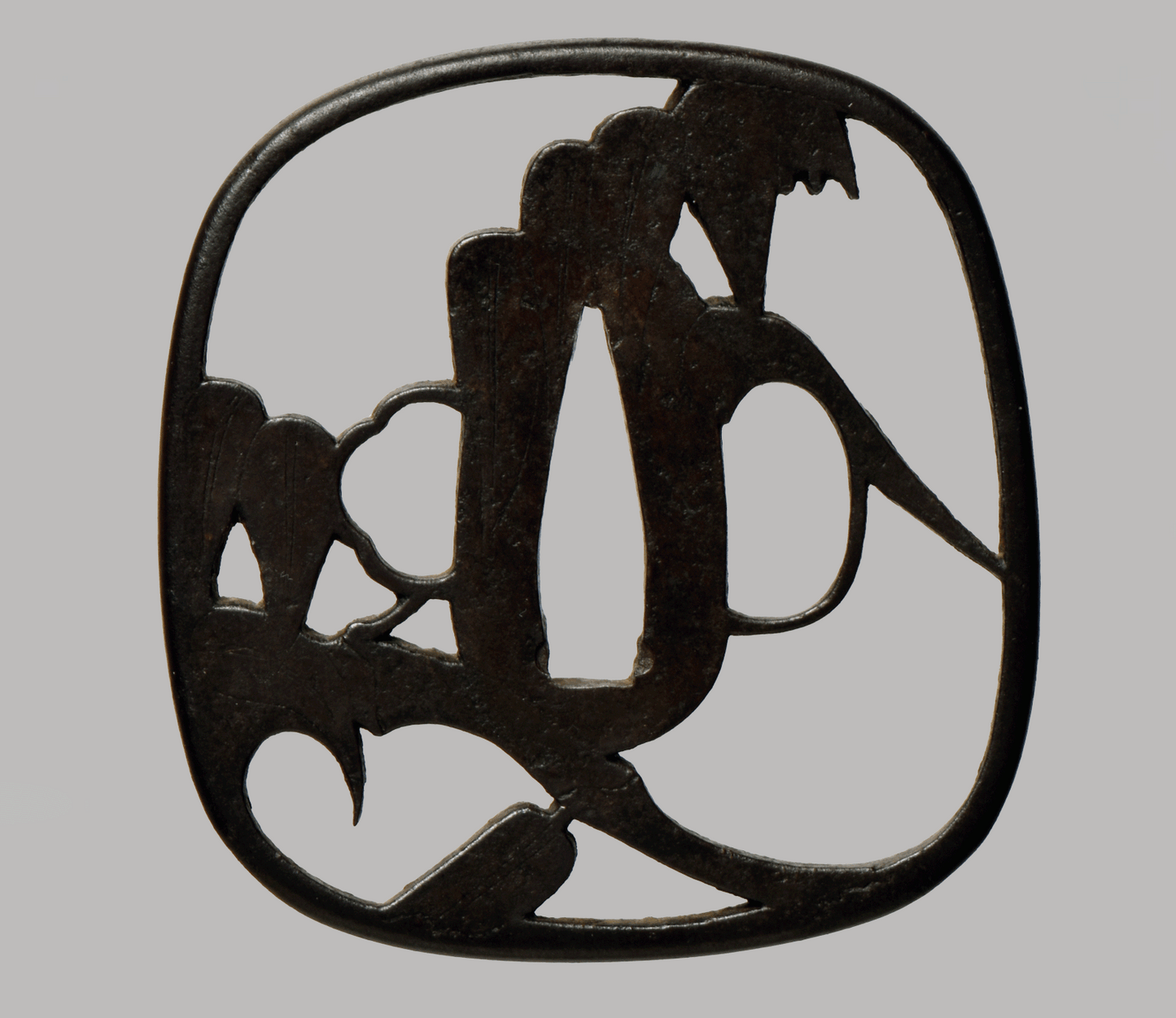 - Tsuba - Higo Nishigaki - Bamboo, wabi sabi
