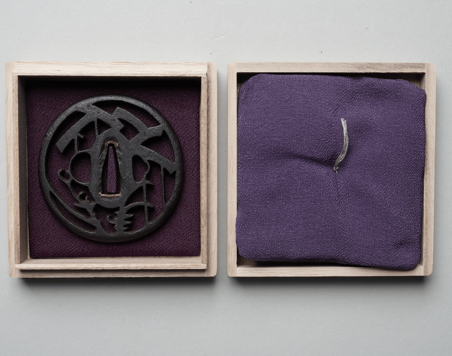 - Tsuba - Akasaka Tadamasa - Ko-Akasaka höchstwahrscheinlich Nidai Tadamasa
