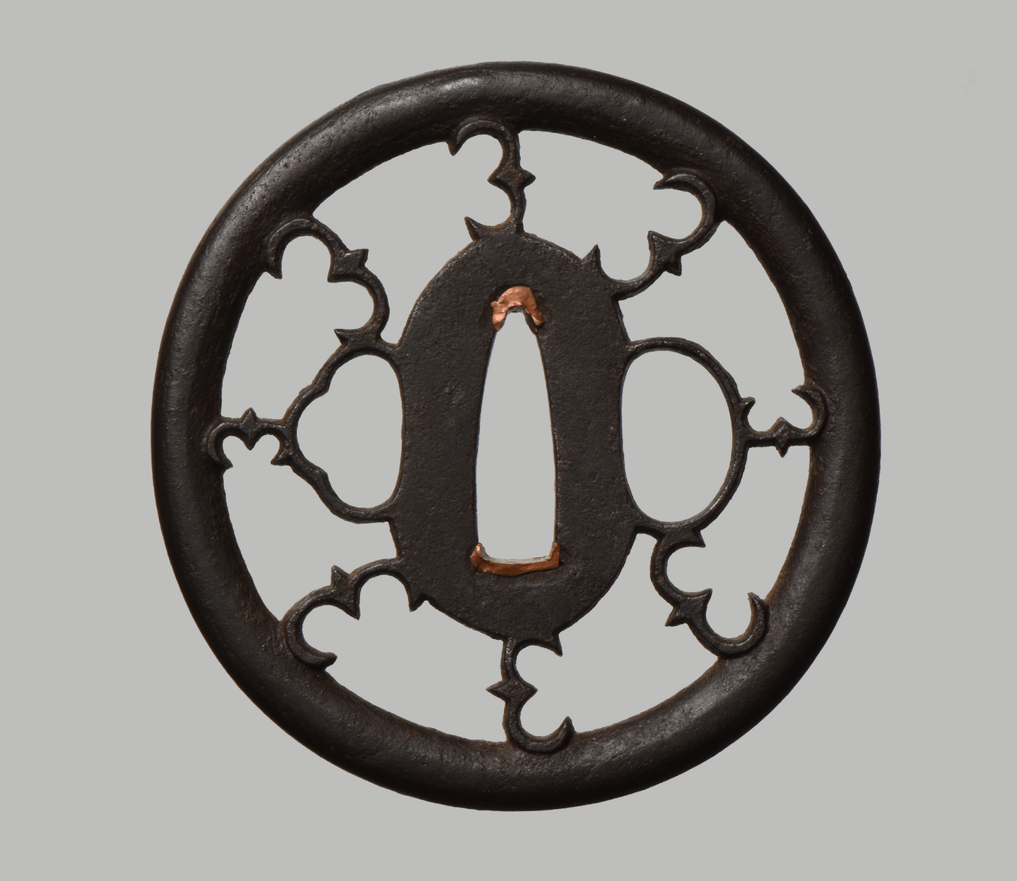 Tsuba Akasaka 3rd Master - 8 Karigane