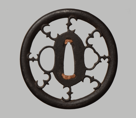 Tsuba Akasaka 3rd Master - 8 Karigane