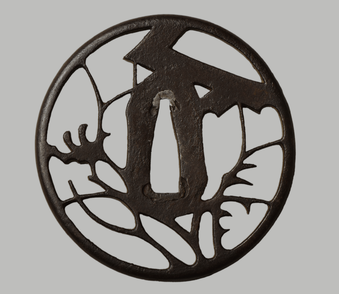 - Tsuba - Ko-Akasaka - Yatsuhashi, Musashino, Chrysanthenum