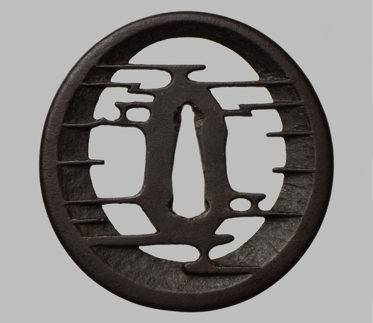 Tsuba Akasaka Tadatoki V Gen. - Moon & Nebula