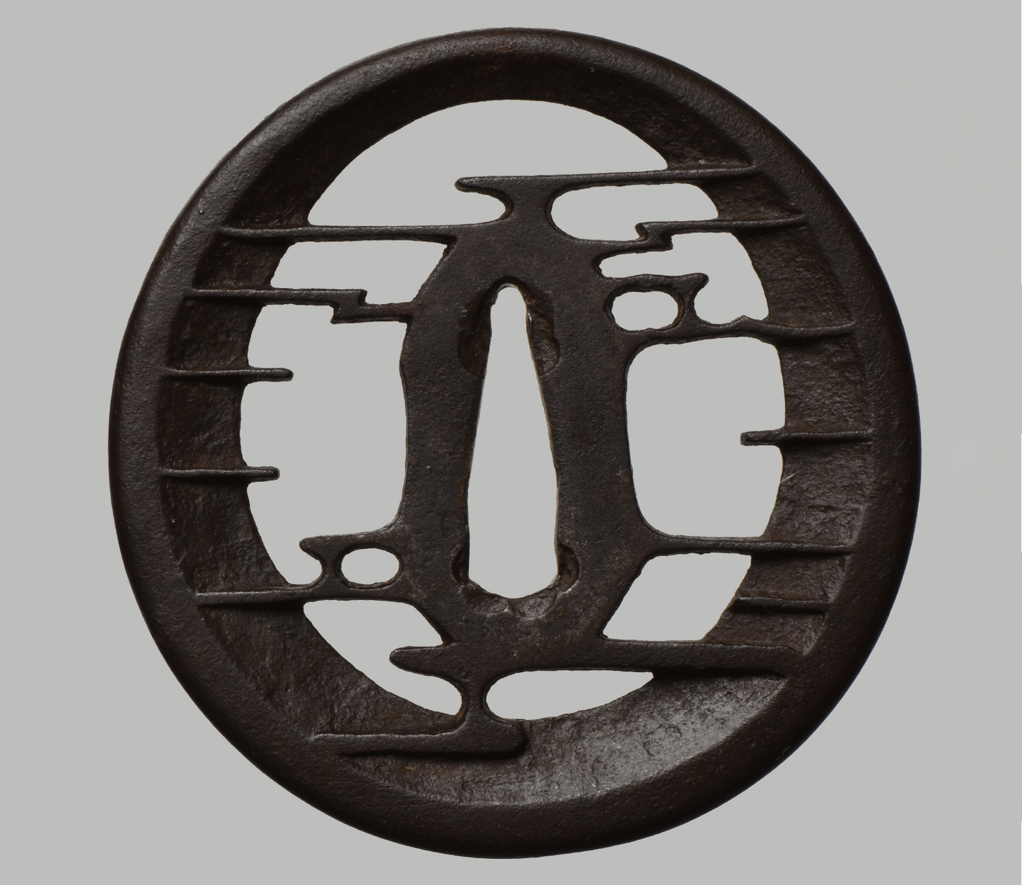 Tsuba Akasaka Tadatoki V Gen. - Moon & Nebula