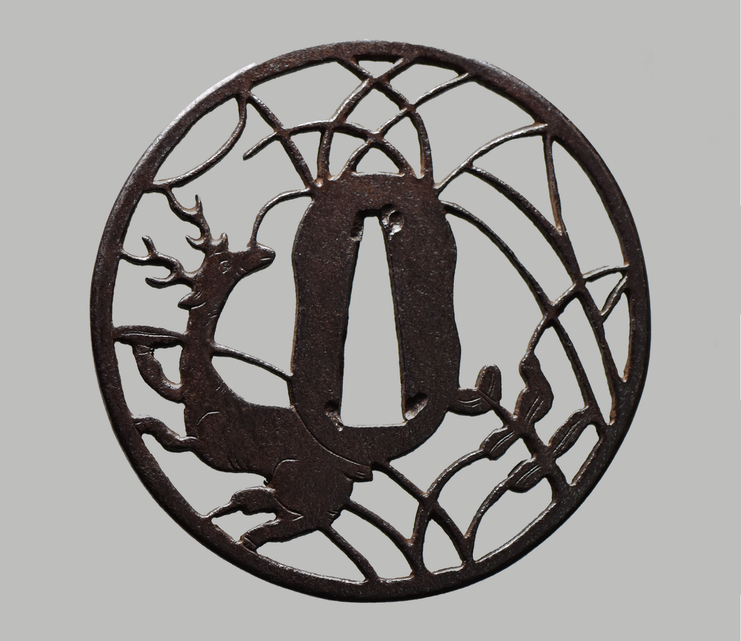 - Tsuba - Heianjo Sukashi - Kasuga-yama