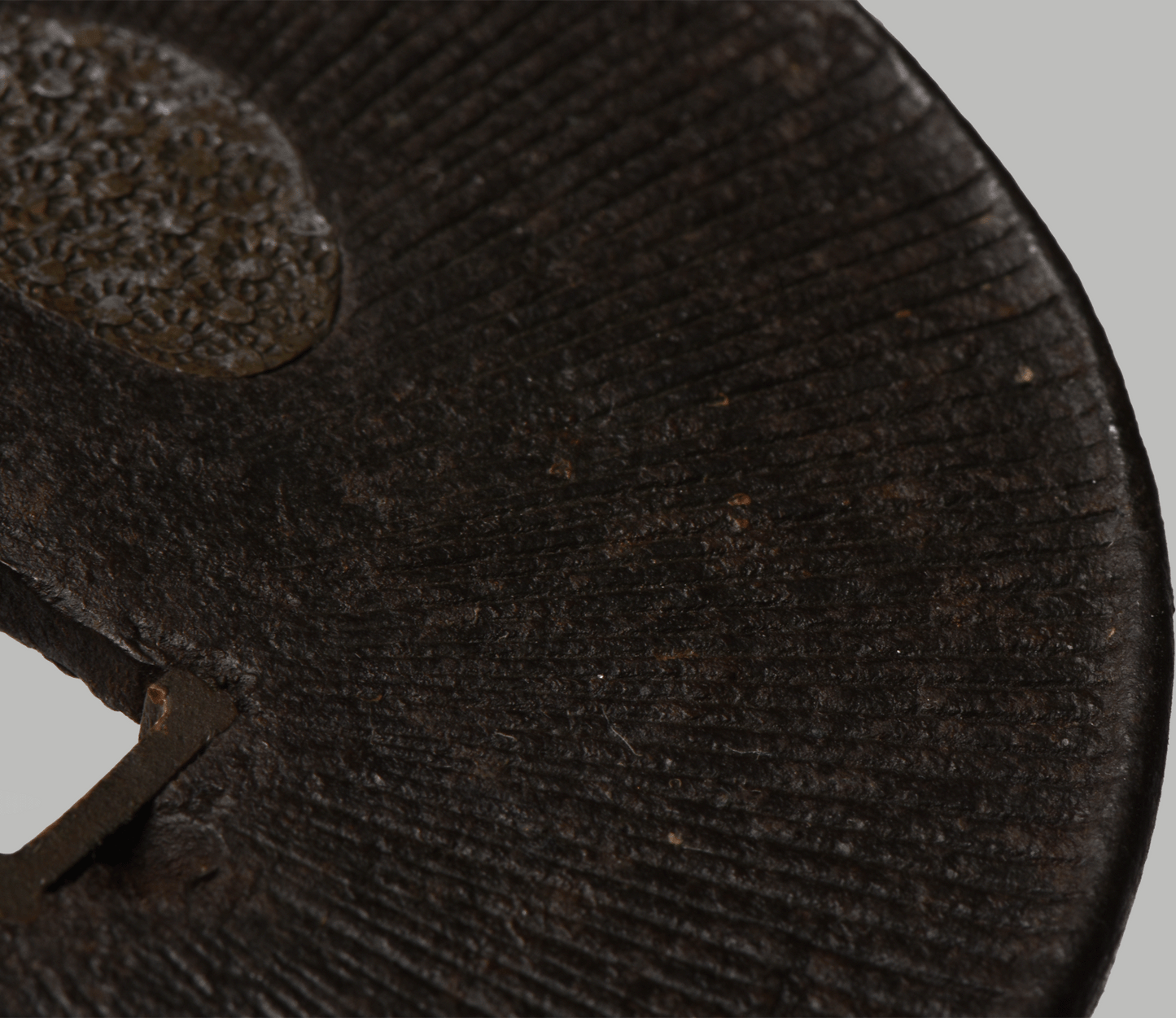 Tsuba - Kacchushi - Armorer made - Amida Buddah - Muromachi