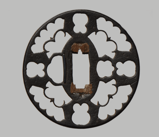 Tsuba - Owari Karigane - Muromachi