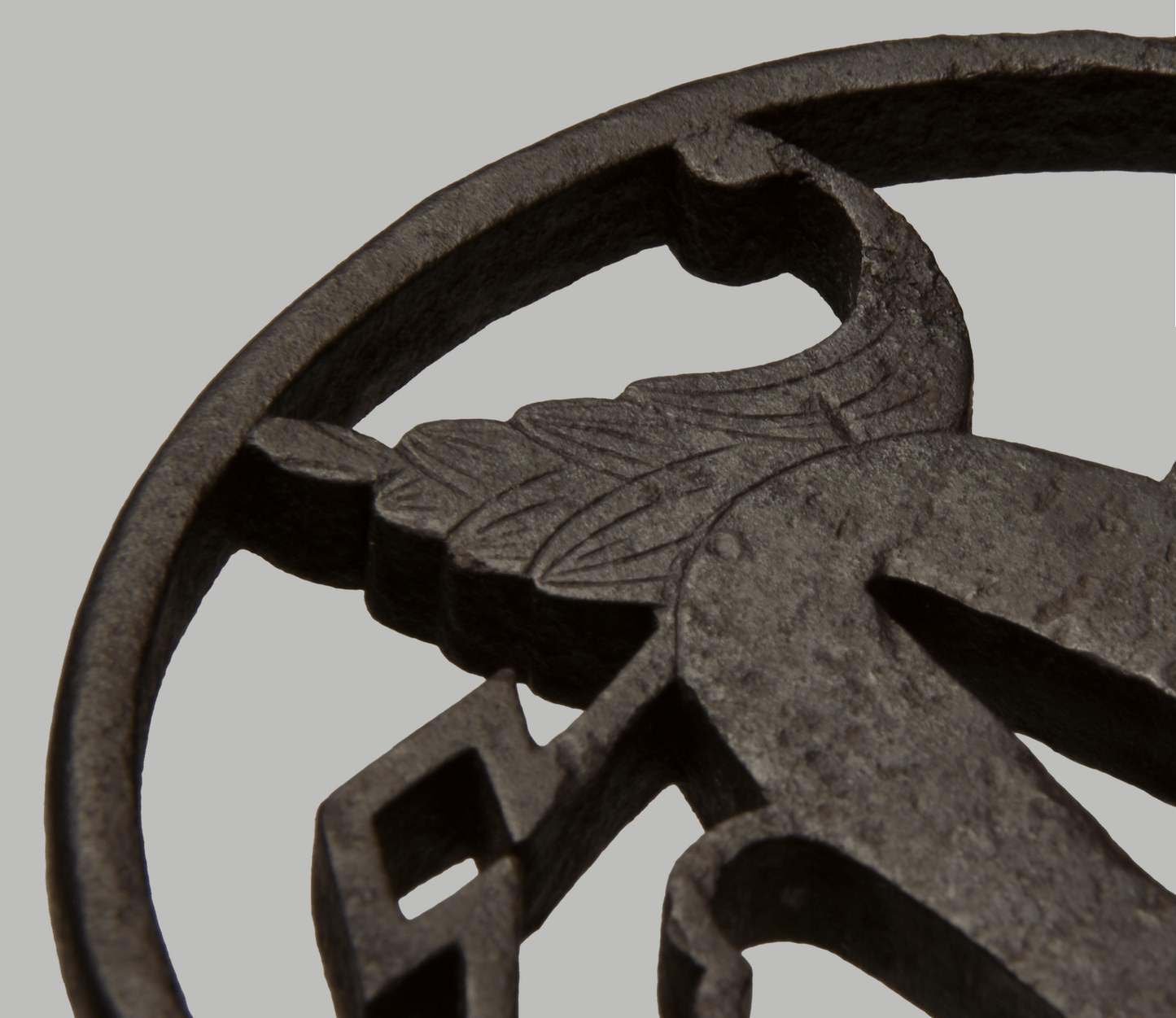 - Tsuba - Ko-Shoami - Myoga and Matsudairamon - NBTHK Hozon to Shoami