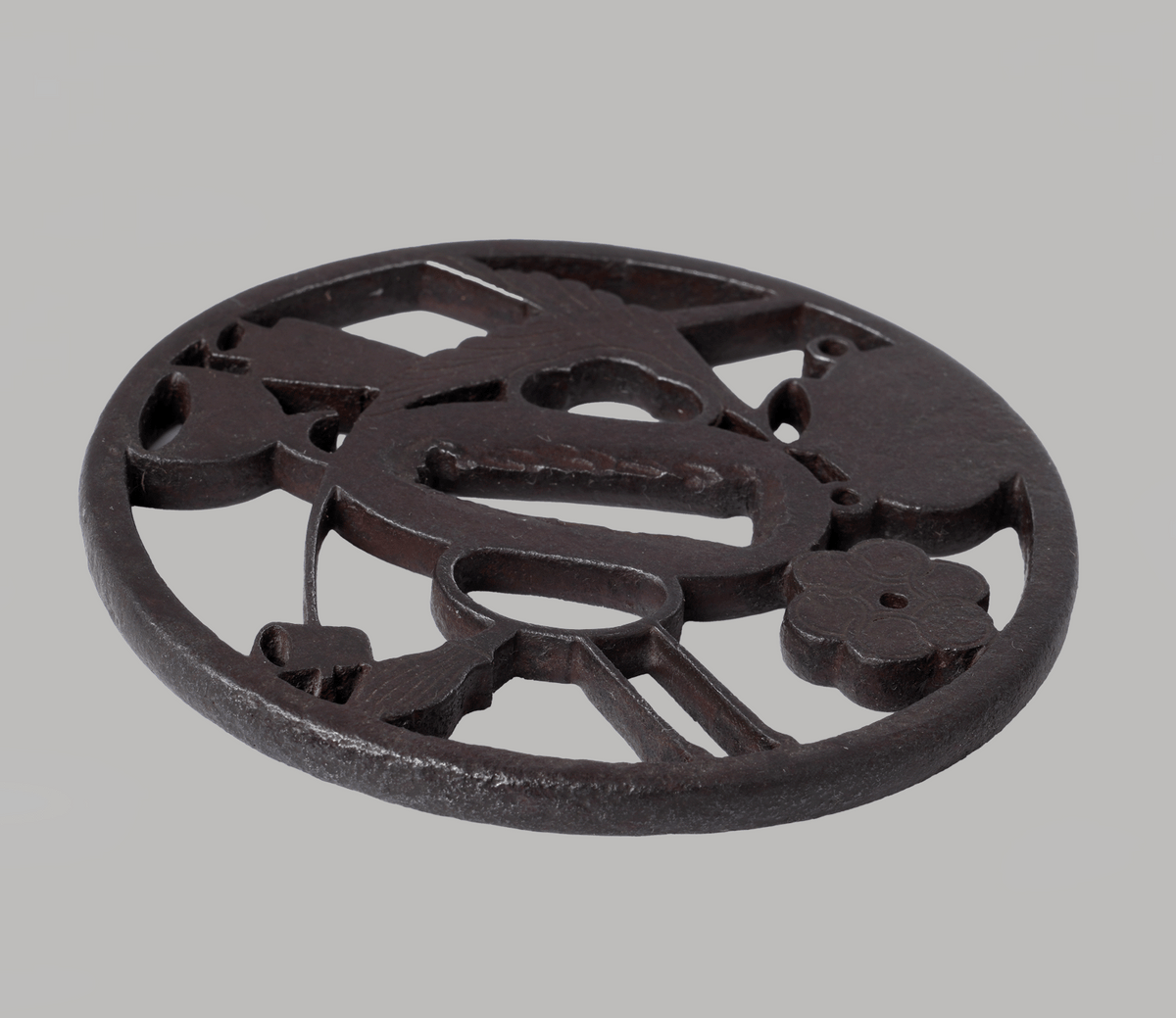 Tsuba Kyo Shoami - Edo Period