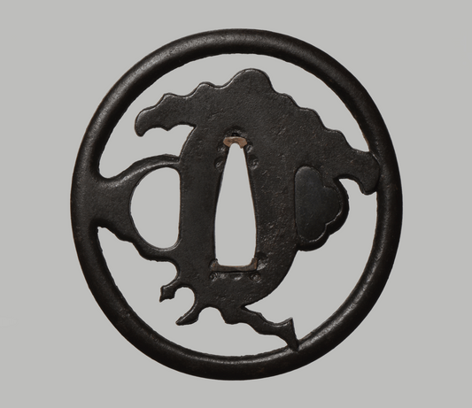 Tsuba Akasaka Tadafusa - NBHTK Tokubetsu Kicho Token