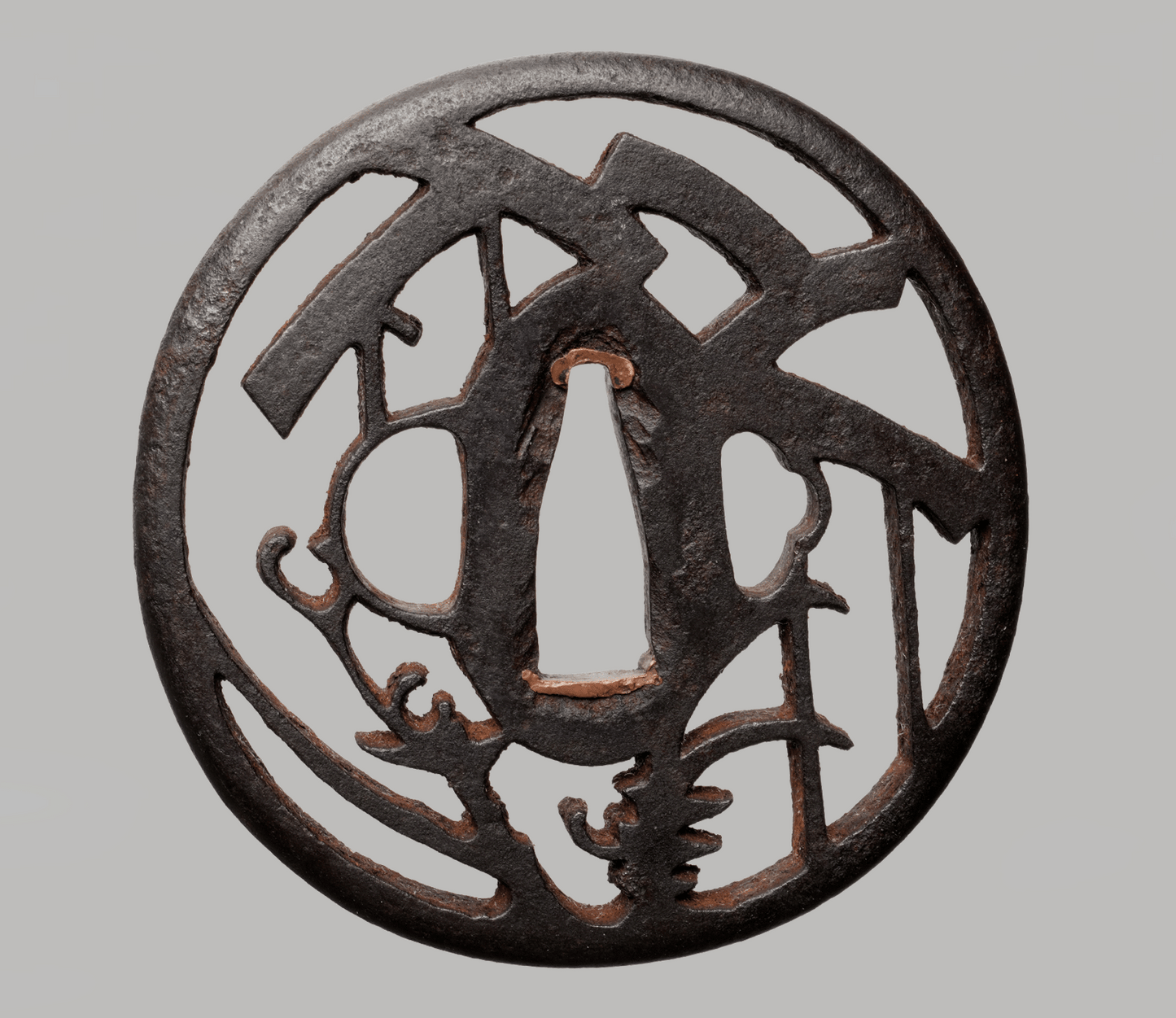 - Tsuba - Akasaka Tadamasa - Ko-Akasaka höchstwahrscheinlich Nidai Tadamasa