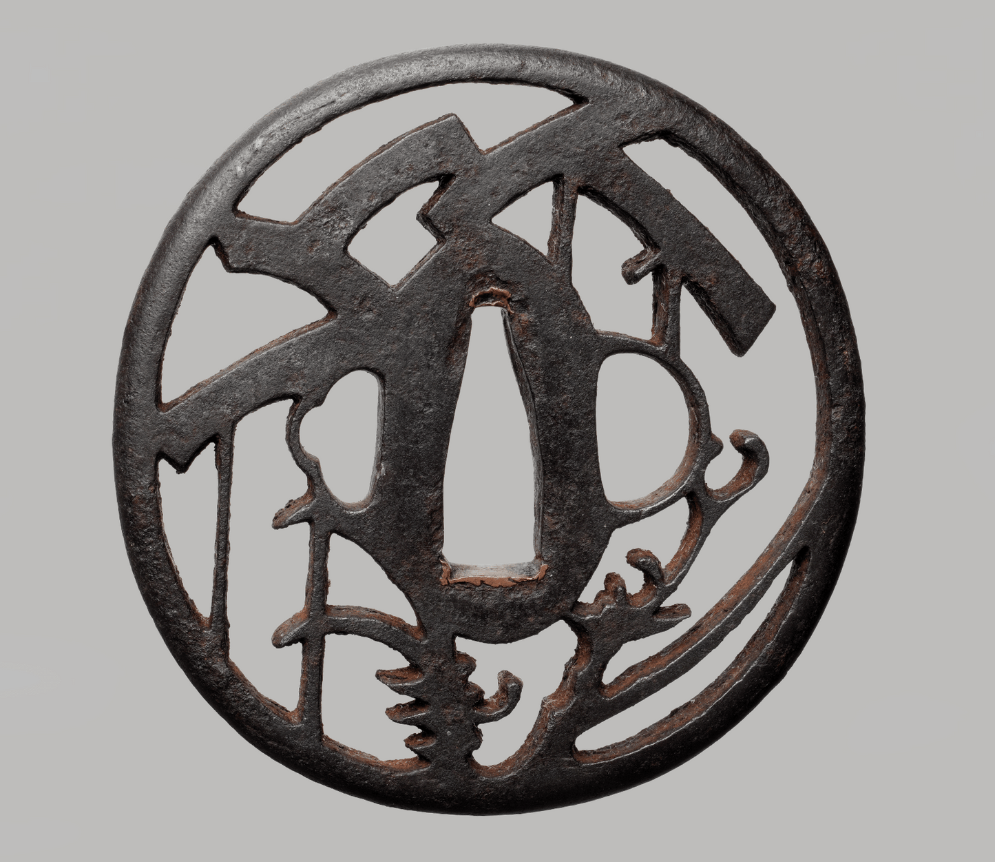 - Tsuba - Akasaka Tadamasa - Ko-Akasaka höchstwahrscheinlich Nidai Tadamasa