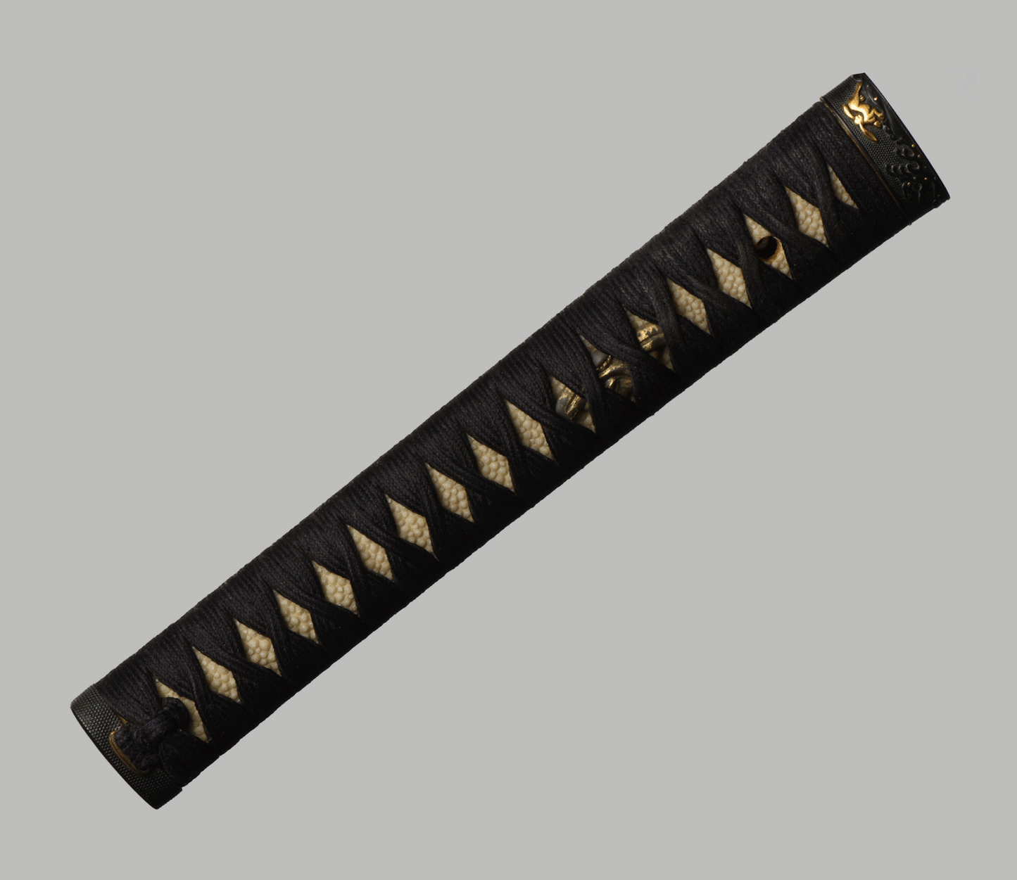 Tsuka - Elegant Edo-Style Katana Tsuka – “Moonlit Water Hares” Theme