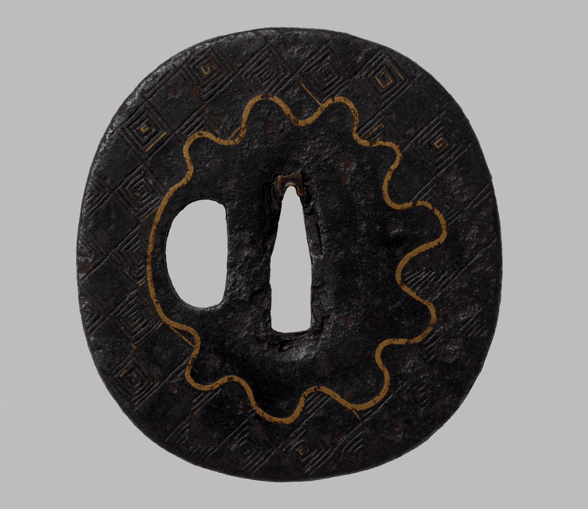 Tsuba den Umetada