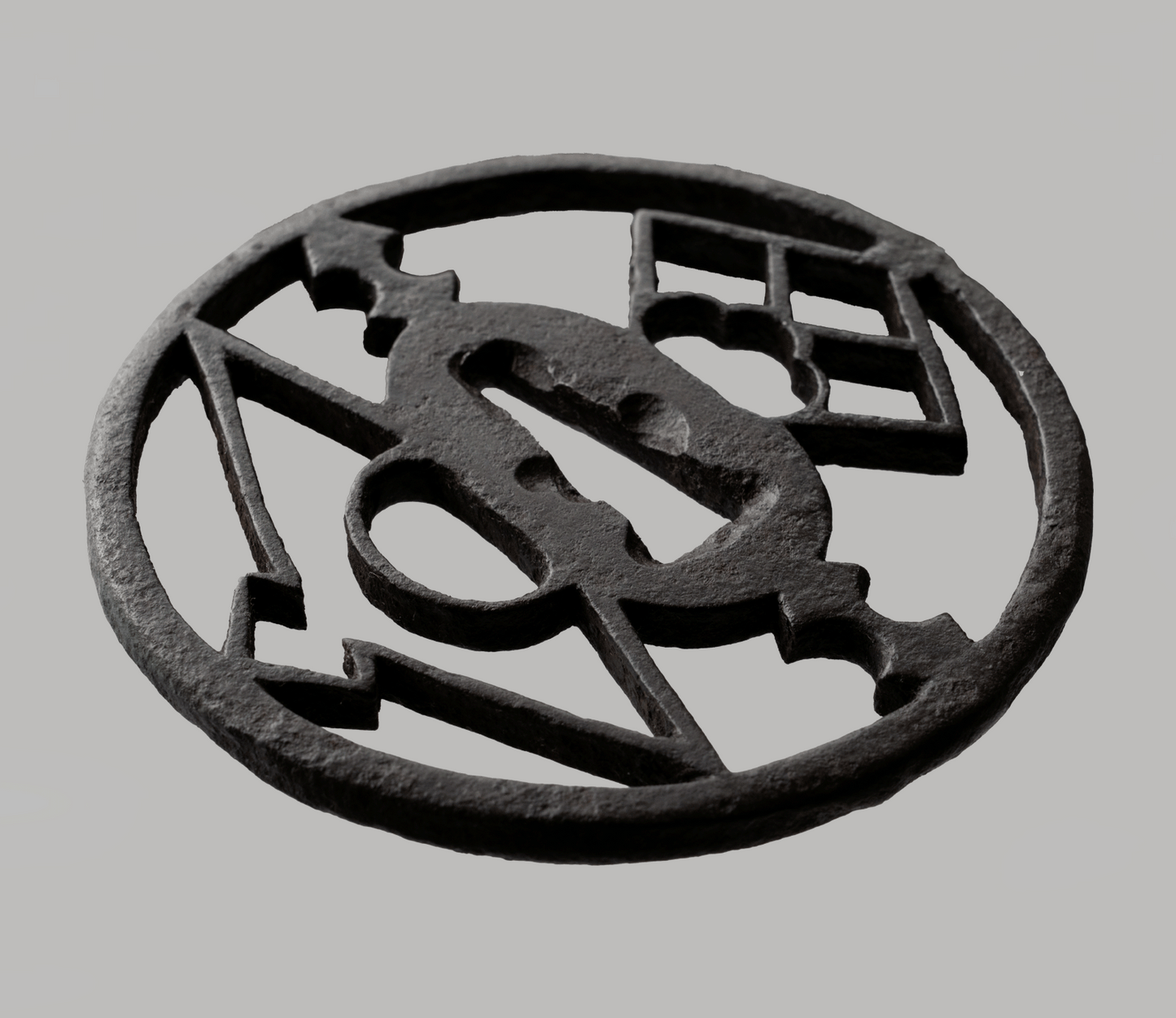 - Tsuba - Owari – Matsudaira Mon wägt sich die Waage